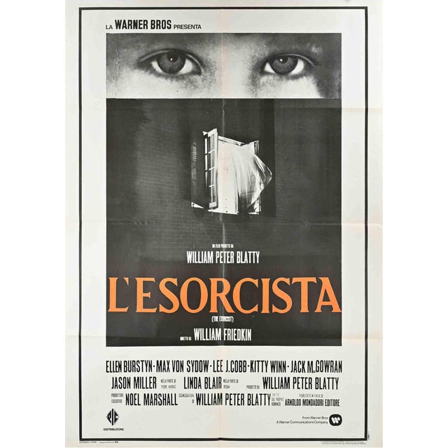 The Exorcist Poster, Italy, 1973 For Sale