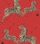 Contemporary Sample - The House of Scalamandré Zebras Removable Wallcovering, Masai Red For Sale - Image 3 of 3