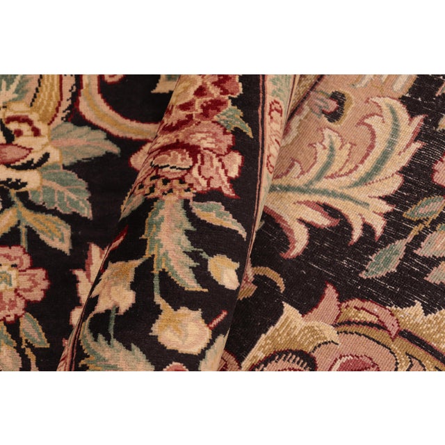 Textile Art Nouveau 1990's William Morris Wool Rug 6'1'' X 9'1'' For Sale - Image 7 of 9