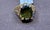 Green 5 Carat Natural Oval Green Tourmaline Cocktail Ring 18 Karat Yellow Gold For Sale - Image 8 of 18