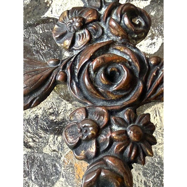 20th Century German Brass and Textured Glass Chinoiserie Lantern, 1920s For Sale - Image 9 of 18