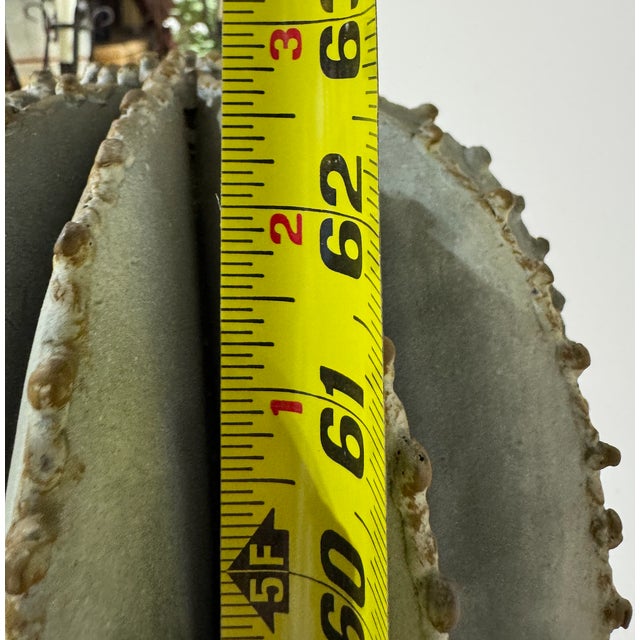 Orenzo 62" Hohokam Cactus Sculpture From Marrakesh, Morocco For Sale - Image 10 of 11