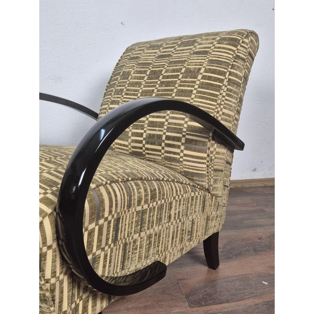 Wood H-401 Lounge Chairs by Halabala for Up Zavody, 1940s, Set of 2 For Sale - Image 7 of 10