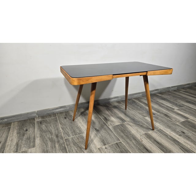 Mid-Century Modern Vintage Coffee Table by Jiri Jiroutek for Interior Praha, 1960s For Sale - Image 3 of 7