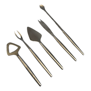 Mid Century Kalmar Bar Tool Set - 5 Pieces - Made in Italy