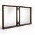Vintage Canadian Brutalist Walnut Wall Mirror by Tobago of Canada For Sale - Image 17 of 18