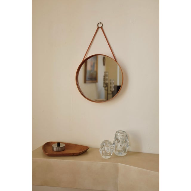 1960s Pine Wall Mirror by Nils Troed For Sale - Image 13 of 13