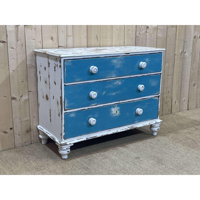 Victorian Dresser in Painted Fir For Sale - Image 15 of 16