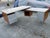 Mid-Century Modern Vintage Mid Century Modern Aluminum Gordon Bunshaft Style Retro Modernist Desk. Unmarked For Sale - Image 3 of 12