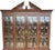 1980s Ethan Allen Breakfront Georgian Court Display Hutch China Cabinet Chippendale For Sale - Image 14 of 16