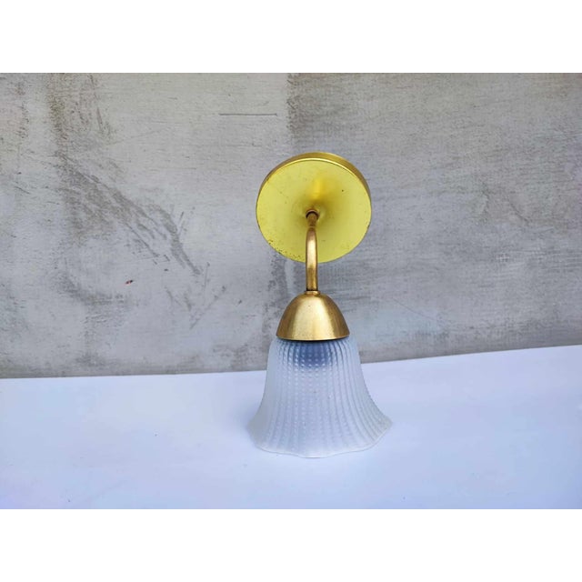 Vintage Brass Wall Lamp, 1970s For Sale - Image 6 of 7