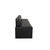 Animal Skin Together Bench in Black Leather from Walter Knoll / Wilhelm Knoll For Sale - Image 7 of 10