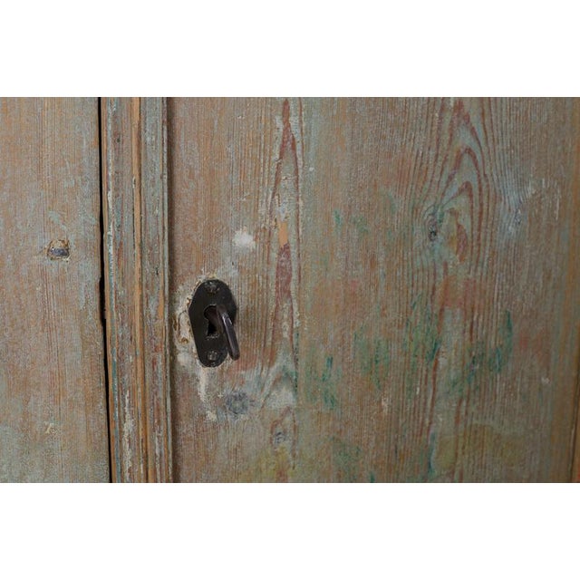 Swedish Antique Rococo Country House Cabinet For Sale - Image 10 of 14