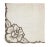 Textile Vintage Linen Luncheon Napkins With Embroidered Flower Motif- Set of 8 For Sale - Image 7 of 9