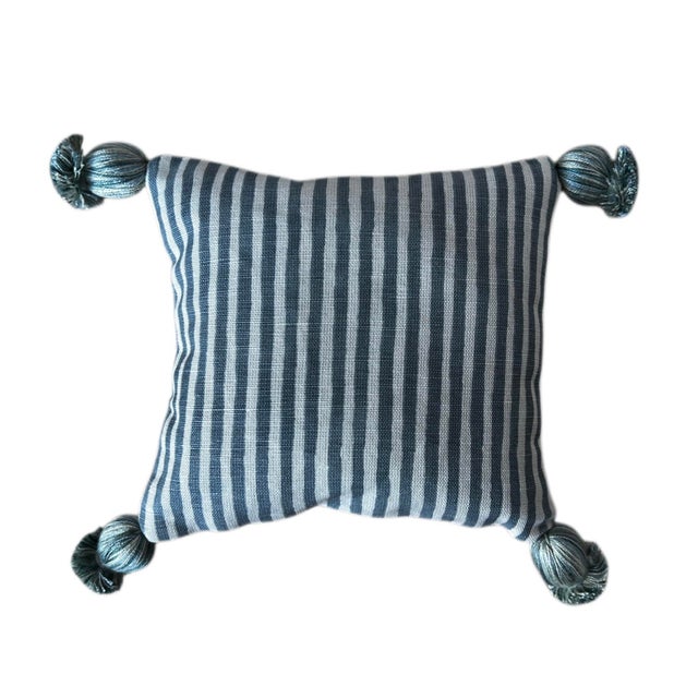 Add a touch of tailored luxury and a soothing fragrance to your space with this bespoke, handmade accent pillow. Crafted...