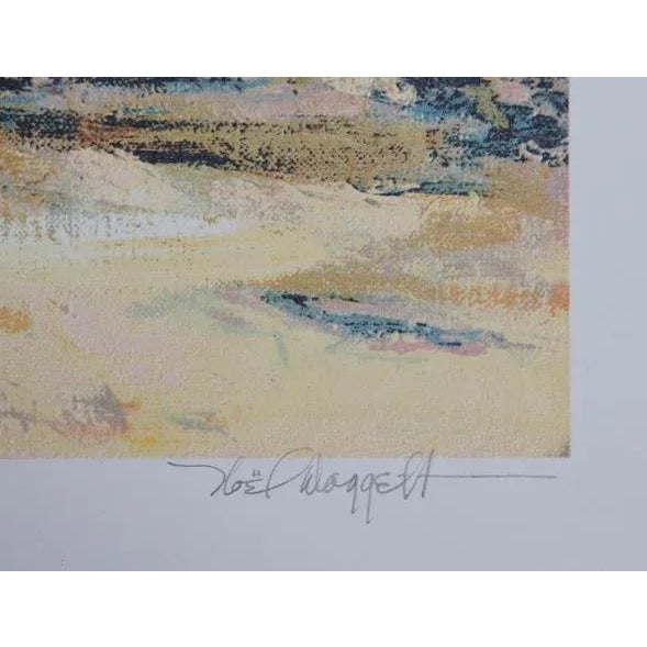 Artist: Noel Daggett, American (1925 - 2005) Title: Mustangs on the Run Year: circa 1979 Medium: Lithograph, signed and...