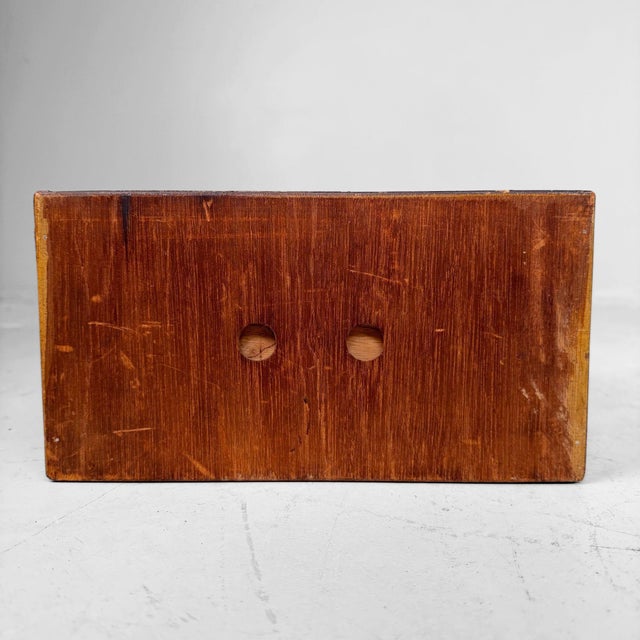 Black Japanese Kusuri-Bako Apothecary Box with Drawer, 1970s For Sale - Image 8 of 10