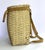 We found this in northern New York State in the Adirondack region, circa 1940s woven splint pack basket with original...