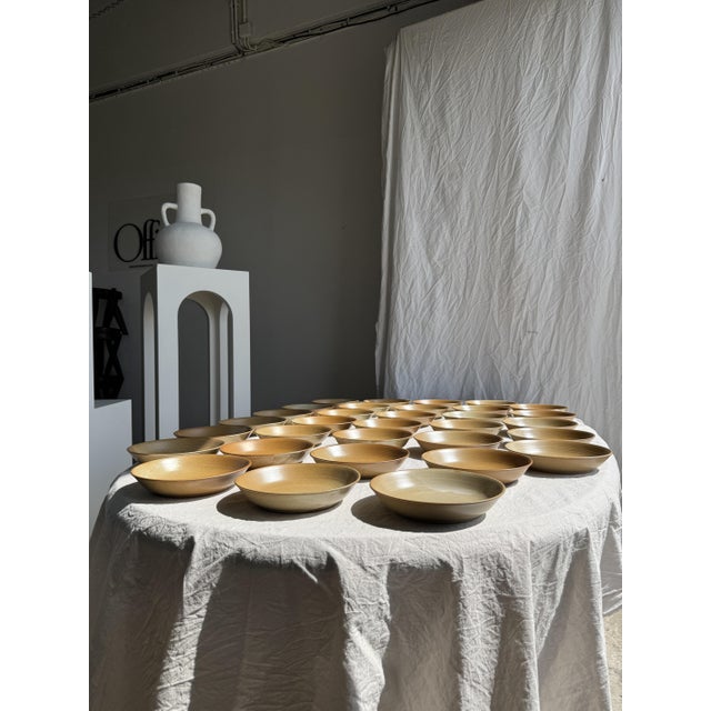 Village France D19 Soup Plates from CNP, 1980s, Set of 29 For Sale - Image 4 of 18