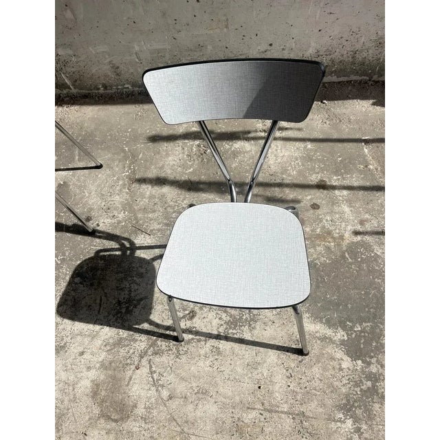 Wood Vintage Dining Chairs, 1960s, Set of 8 For Sale - Image 7 of 8