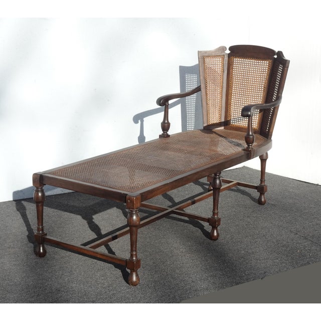 Gorgeous Chaise in Good Vintage Condition. Solid and Firm. Wear is usual for its age. Please study the photos and ask...