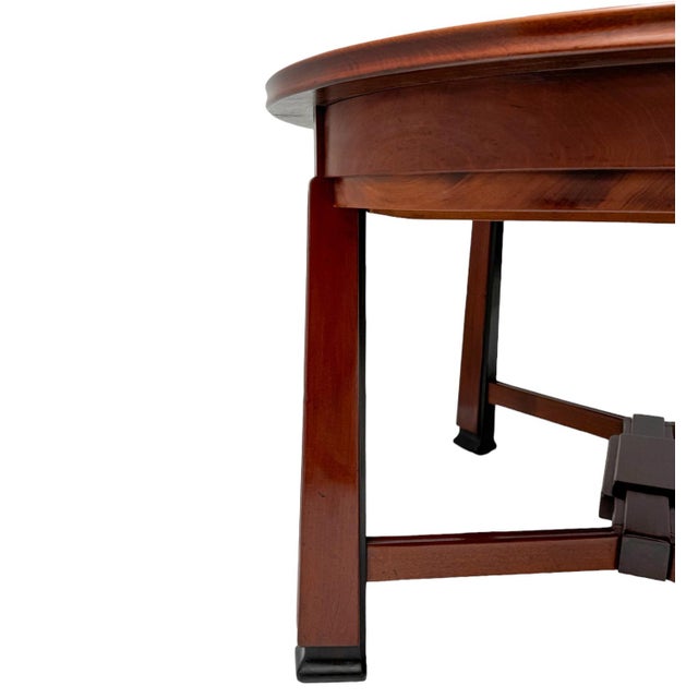 Art Deco Extendable Dining Room Table by Piet Kramer, 1920s For Sale - Image 12 of 17