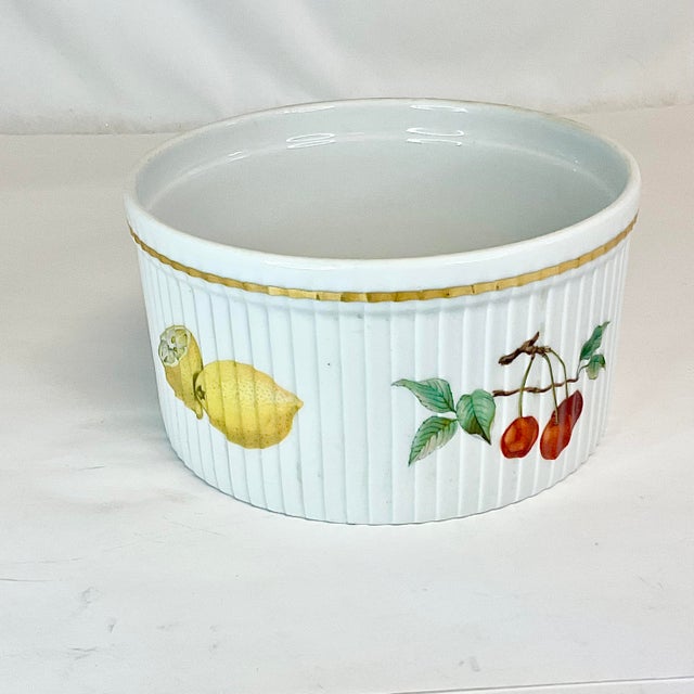 Vintage English Rustic European Royal Worcester Evesham Gold