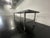 Vintage Style Metal Industrial Table on Wheels, circa 2000 For Sale - Image 4 of 4