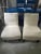 Cream Lee Industries Slipper Chairs- Pair For Sale - Image 8 of 9