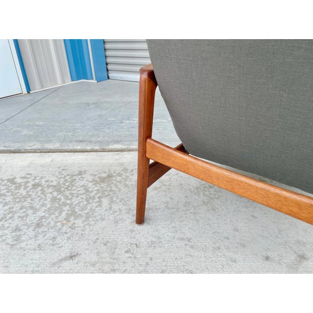 1960s Mid Century Walnut Recliner by Folke Ohlsson for Dux For Sale - Image 9 of 13