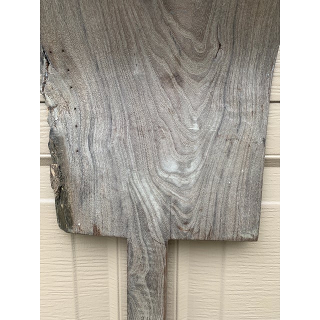 Wood Antique 19th Century Hand Made Wooden Grain Shovel For Sale - Image 7 of 10