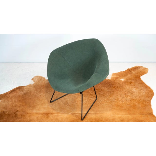 1970s Knoll Bertoia Diamond Chair With Full Cover For Sale In Boston - Image 6 of 18