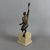 Metal Bronze Sculpture of Satyr on Marble Base, 19th Century For Sale - Image 7 of 17