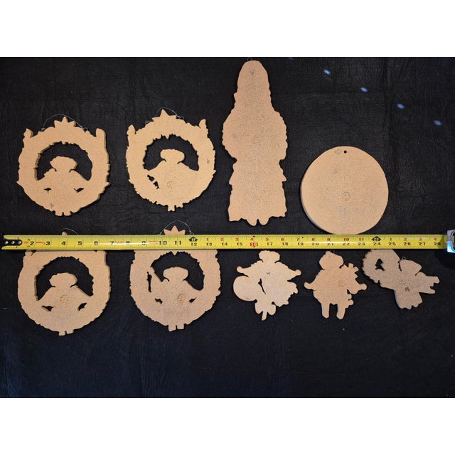 Christmas Ceramic Ornaments Handcrafted by Benedictine Monks at St. Andrew's Abbey in California. For Sale In Palm Springs - Image 6 of 9