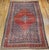 Red Antique Persian Malayer Rug, Hand-Knotted Wool, Geometric Pattern, 8x12, Terracotta & Navy For Sale - Image 8 of 16