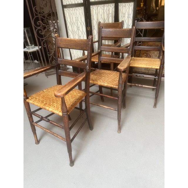 English 1950s Billiards Stools- Set of 4 For Sale - Image 3 of 5