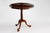 Vintage English Round Tilt Top Table in Cherry, 1950s For Sale - Image 9 of 13