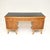 Metal Vintage Walnut Pedestal Desk from Laszlo Hoenig, 1950s For Sale - Image 7 of 14