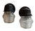 Mid 20th Century Mid 20th Century Original Black Painted Mid Century Outdoor Lights Sconces - a Pair For Sale - Image 5 of 5