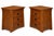 Mission Pair of Mission Creek 3 Drawer Nightstands For Sale - Image 3 of 5