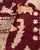 Textile Vintage Traditional Hand Knotted Wool Area Rug, Burgundy - 6'3" X 9'2" For Sale - Image 7 of 9