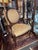 Wood Contemporary Upholstered French Style Designer Armchair For Sale - Image 7 of 12