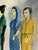 Hildegarde Hume Hamilton, American (1898-1970) gouache and ink on board. Signed and dated 1964 lower left. Hildegard...