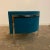 Mid 20th Century Harvey Probber Style Teal and Polished Solid Steel 3 Leg Frame Barrel Chair For Sale - Image 5 of 9