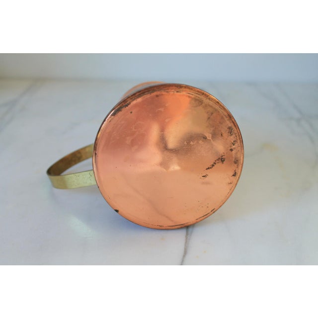 Copper Vintage Copper & Brass Cheese Shaker For Sale - Image 8 of 10