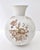 Ivory Ceramic Vase with Brown Floral Details from Rosenthal, Italy, 1943 For Sale - Image 17 of 17