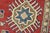 Red Kazak Rug 8'1'' X 10' Red Wool Tribal Hand-Knotted Oriental Carpet For Sale - Image 8 of 12