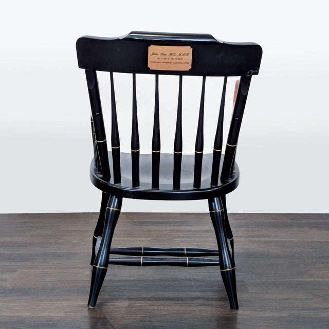 Weill Cornell Medical College Personalized Obgyn Residency Windsor Chair For Sale In San Francisco - Image 6 of 10