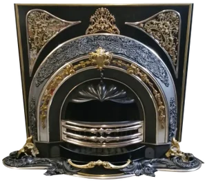 Belgian Wood Stove or Heater by J. G. Buckens / Réguile & Pecqueur, 19th Century