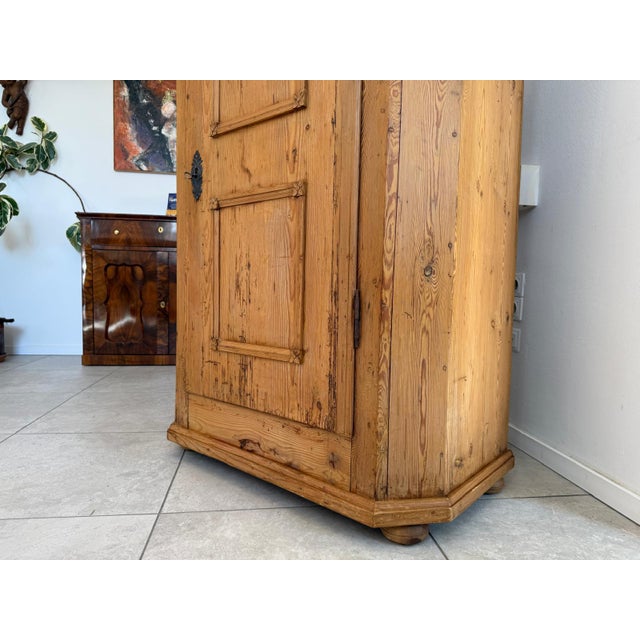 Tyrolean Baroque Biedermeier Farmhouse Cupboard Baroque Cupboard For Sale - Image 17 of 18